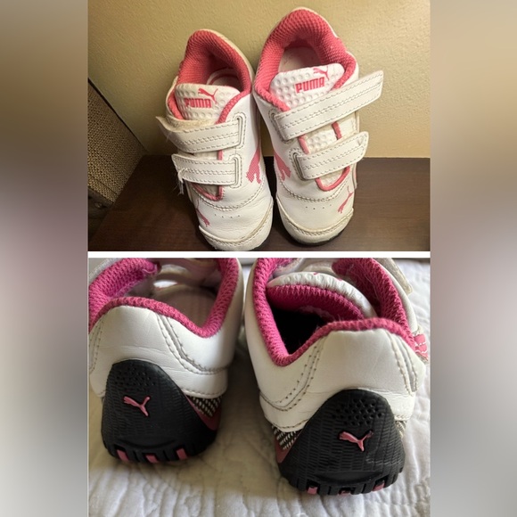 Bundle of 8  baby Shoes - Black  , red and White blue  different sizes - Picture 14 of 16